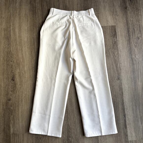 A. Putnam Tulip Pants in Silver Birch Check Print 0P - Picture 4 of 10
